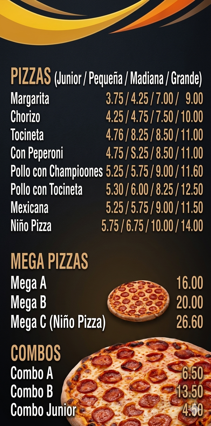 Menú Parte 2